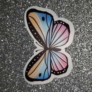 NATURE WATERPOOF Sticker Butterfly